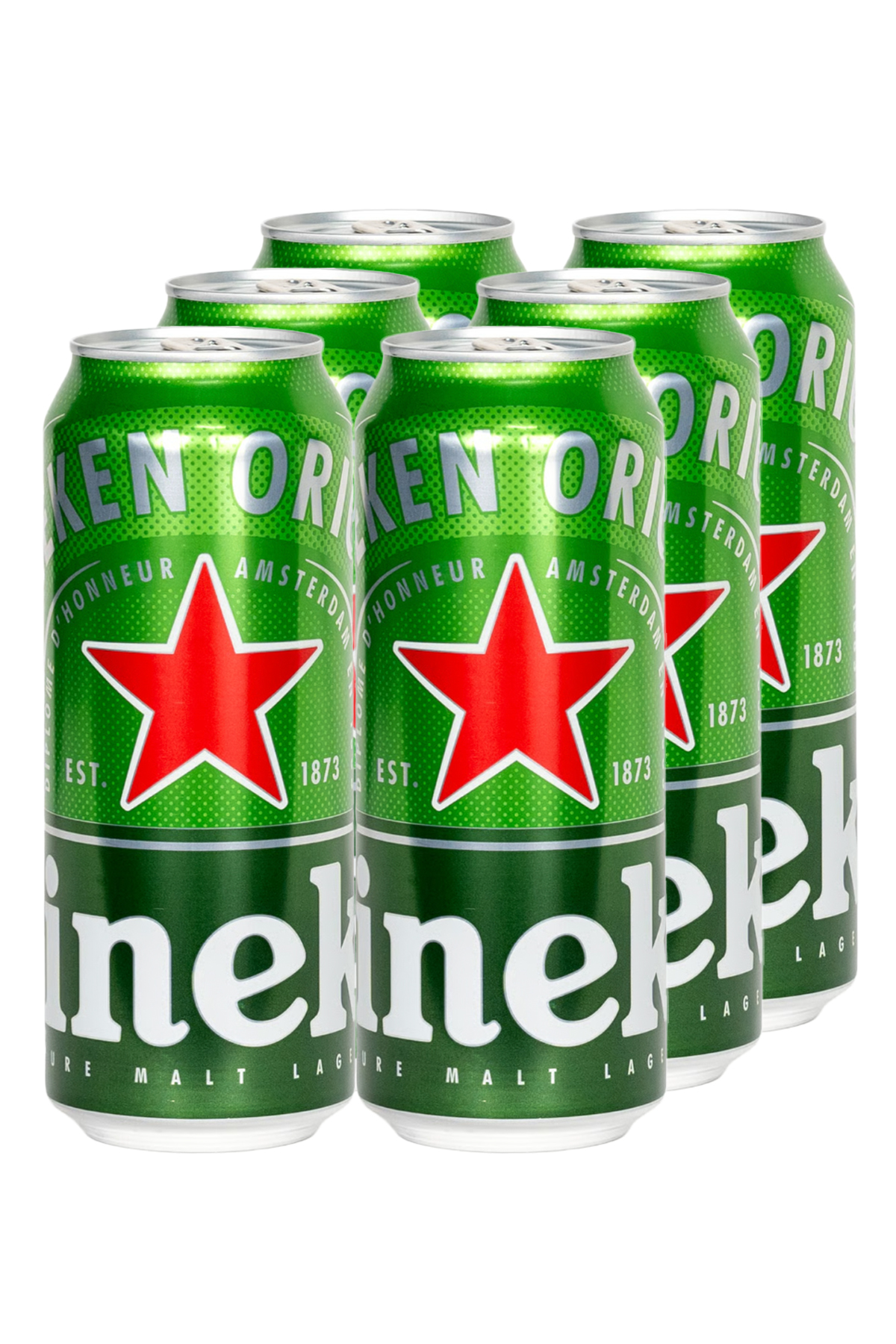 Heineken Beer 500ml Can (6-pack)