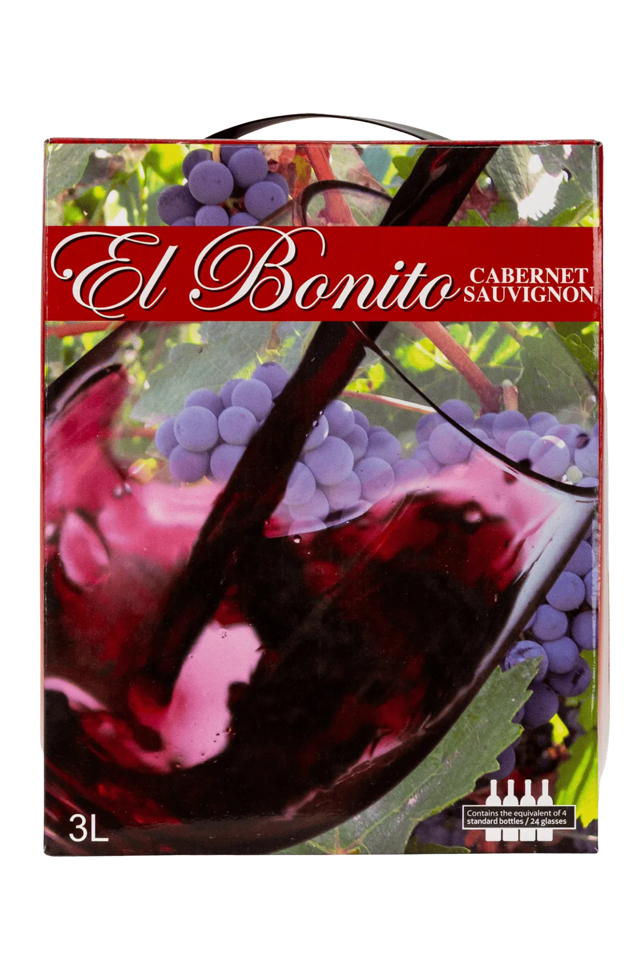 El Bonito Cabernet Sauvignon 3-Liter Boxed Wine 3000 ml by el bonito - Compare prices in UAE
