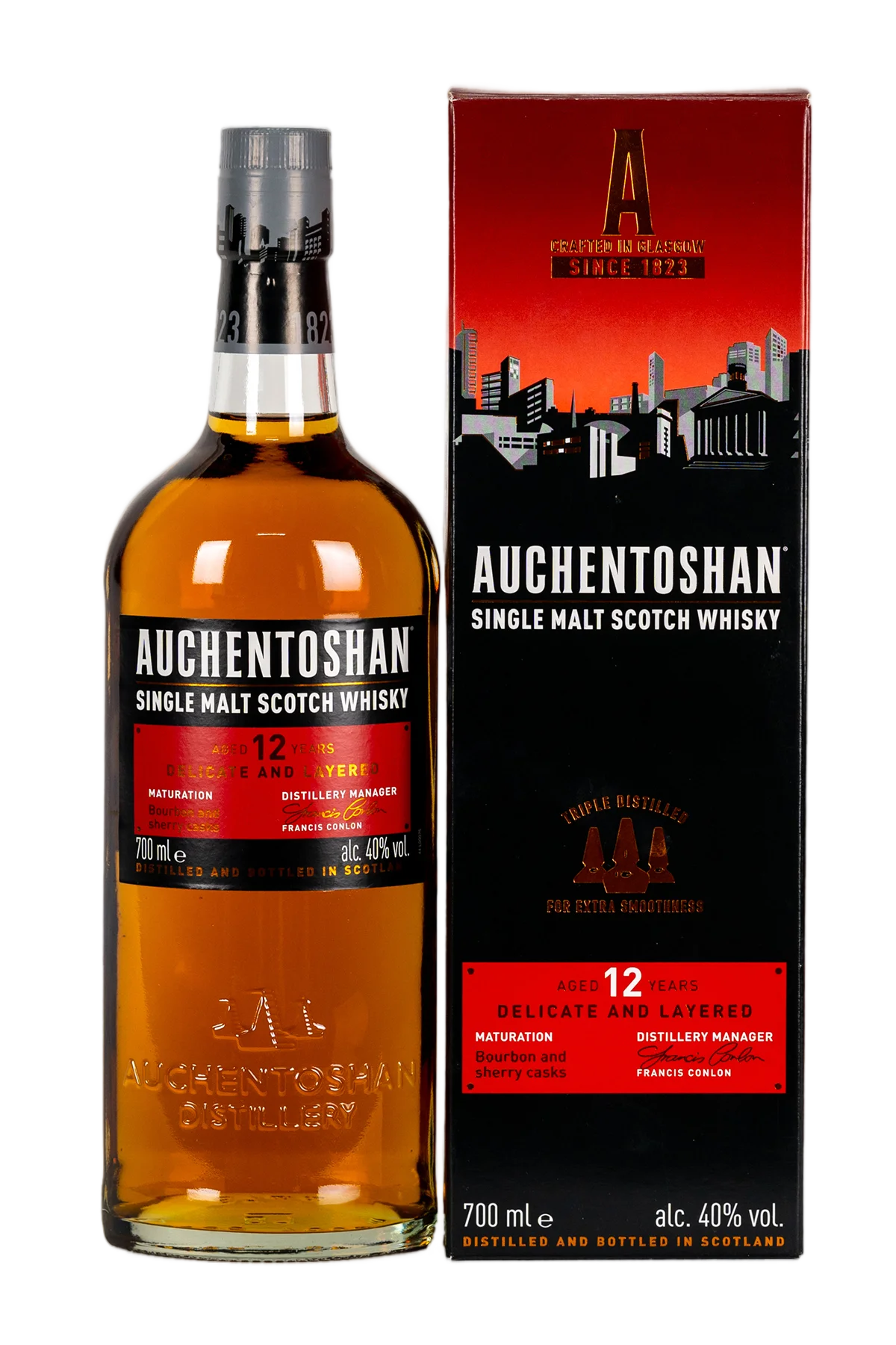 Auchentoshan 12 Year Old 700ML by auchentoshan - Compare prices in UAE