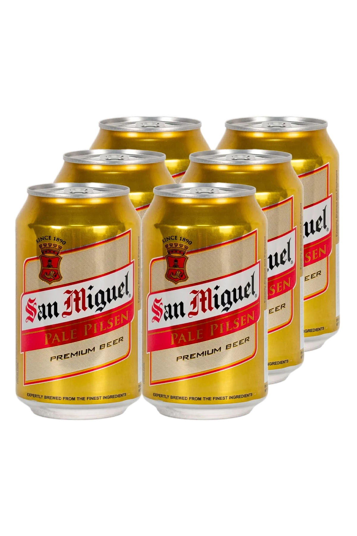 San Miguel Pale Pilsen Premium Beer 6-pack 6 x 330ml - Compare prices in UAE