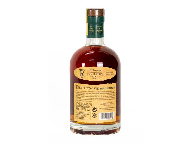 Buy Templeton Rye Barrel Strength Rye Whiskey - CityDrinks