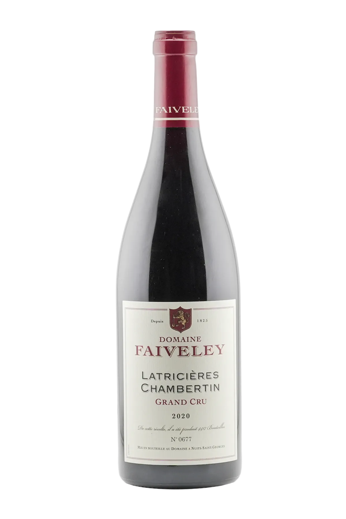 Faiveley Latricieres-Chambertin Grand Cru 2020 750 ml - Compare prices in UAE