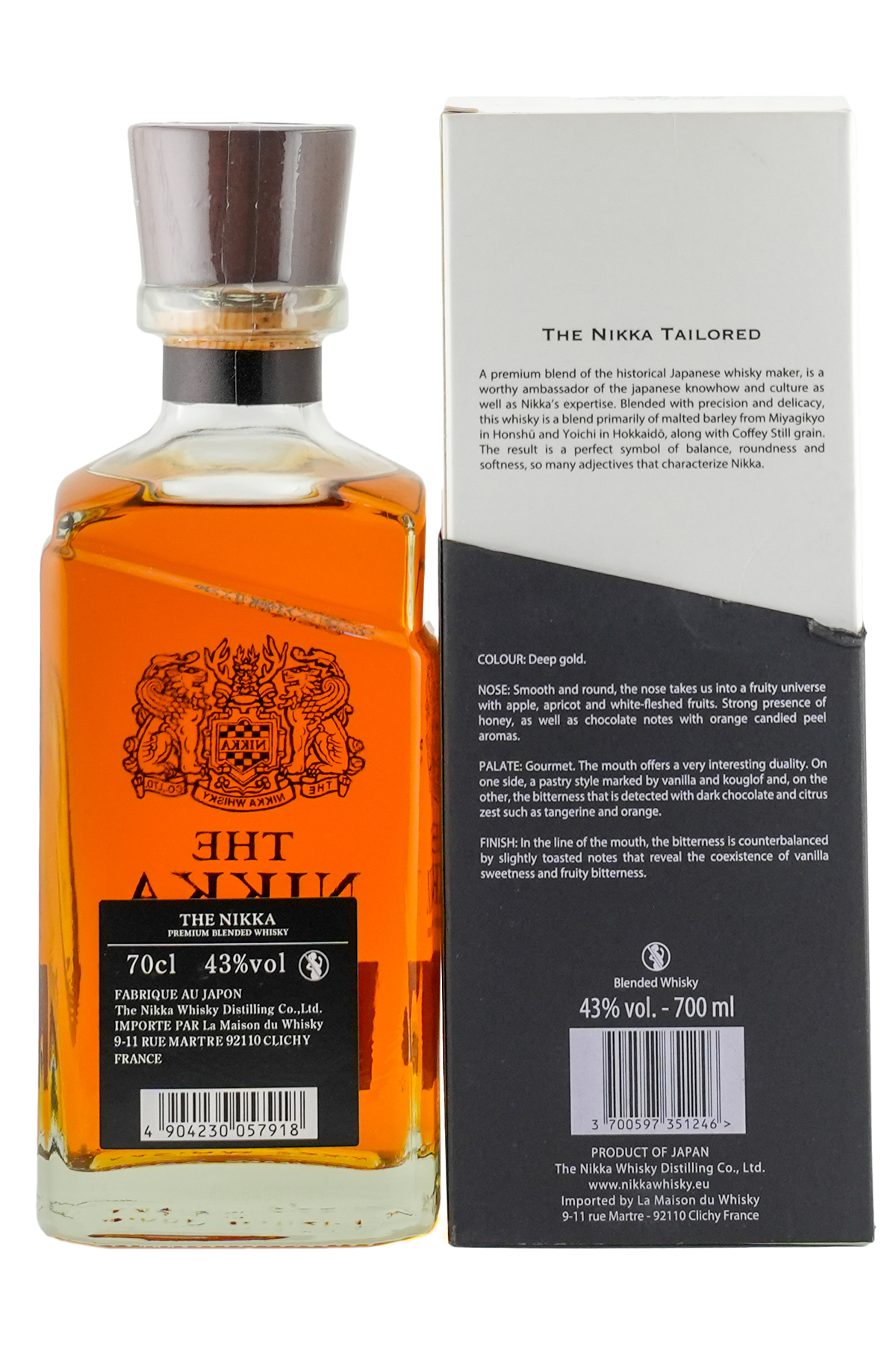 Buy The Nikka Tailored Blended Japanese Whisky - CityDrinks