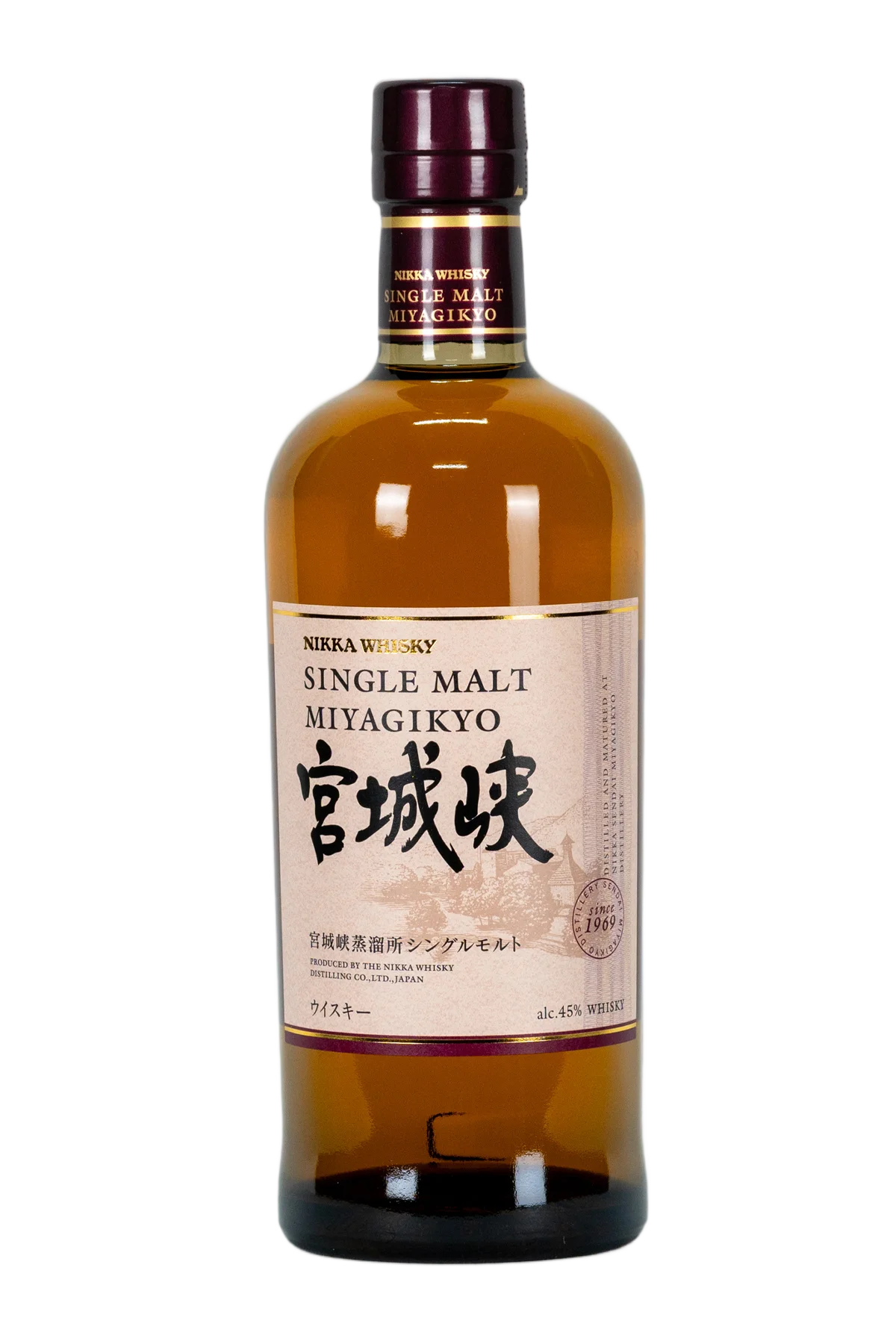 Nikka Miyagikyo Single Malt Japanese Whisky 700 ml - Compare prices in UAE