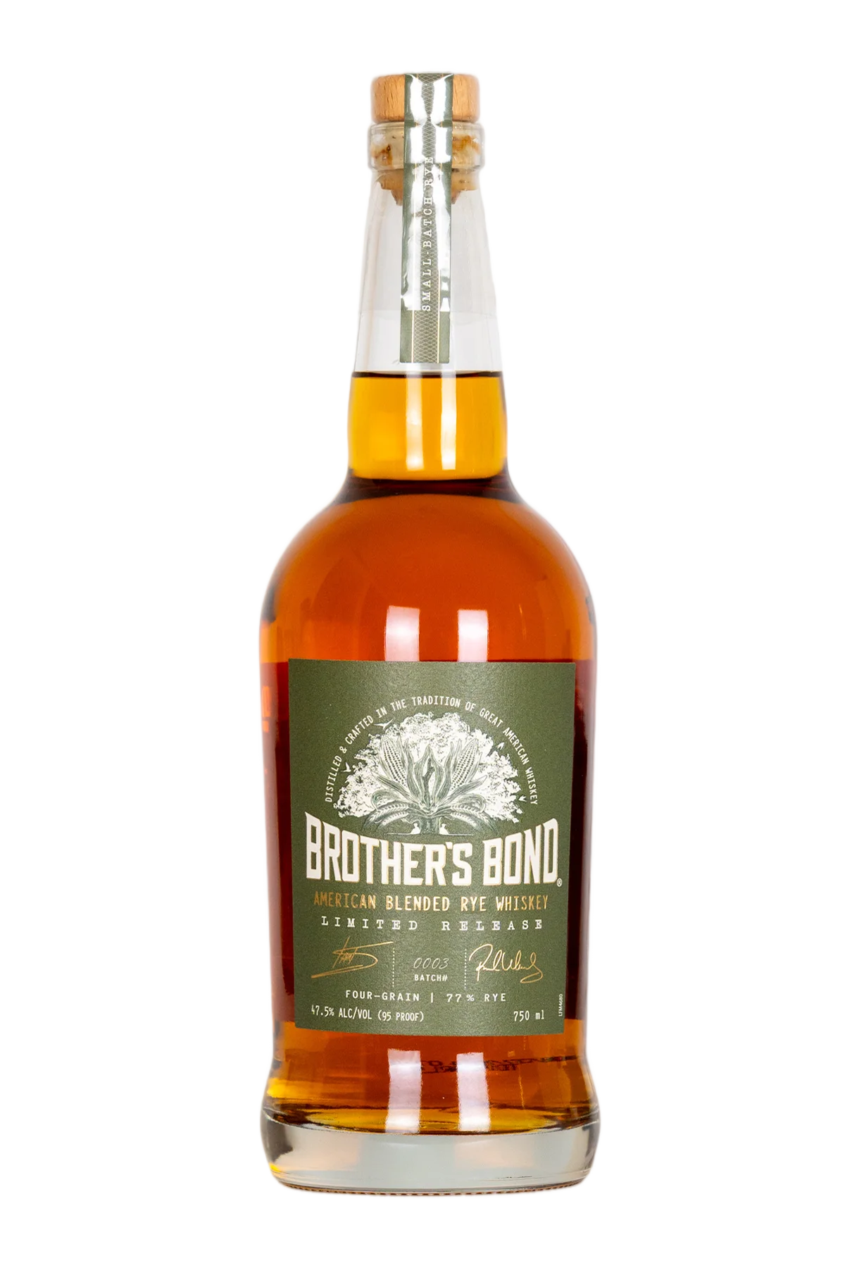 Brother's Bond American Blended Rye Whiskey 750 ml - Compare prices in UAE