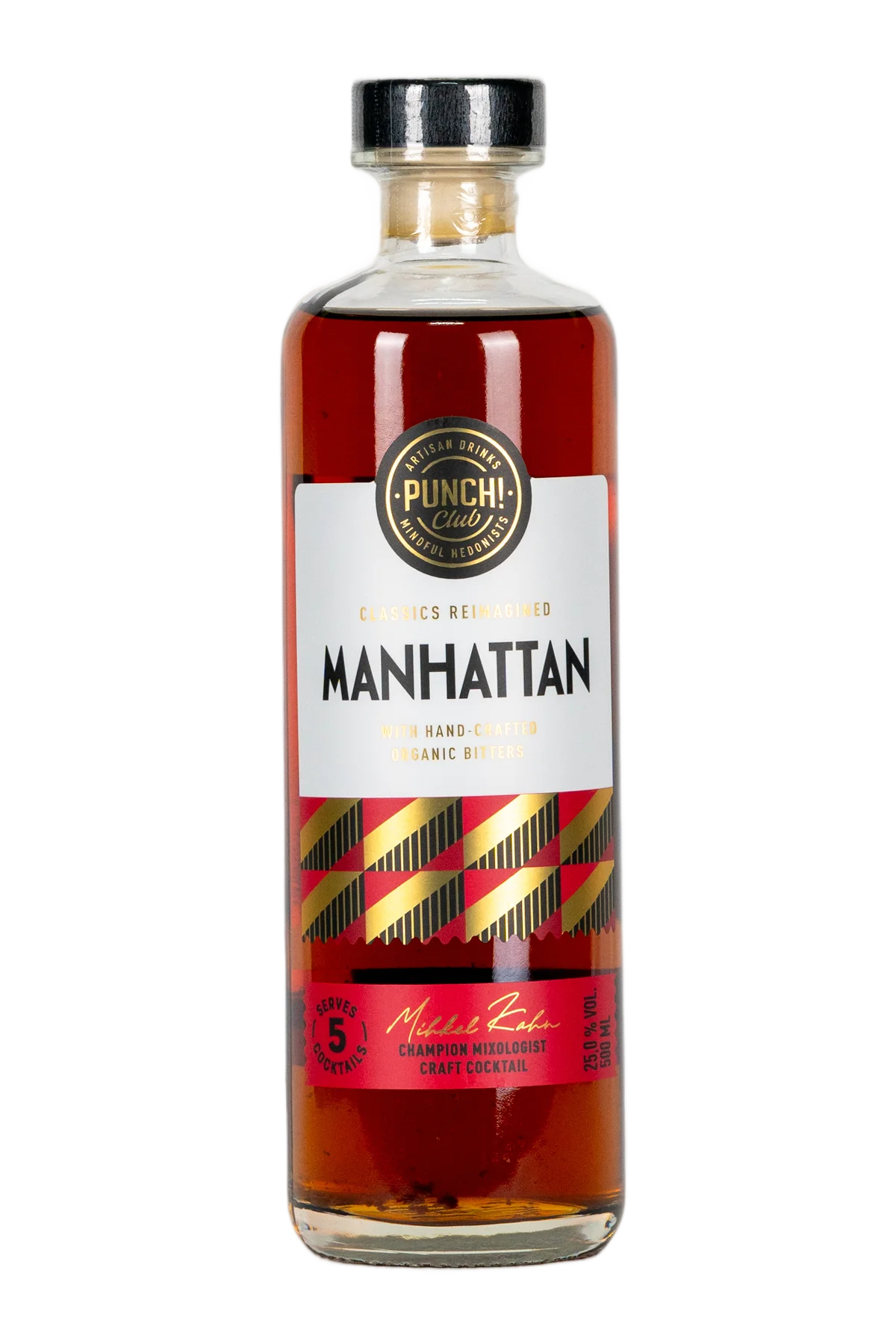 Punch Club Manhattan Whisky Cocktail RTS 500 ml - Compare prices in UAE