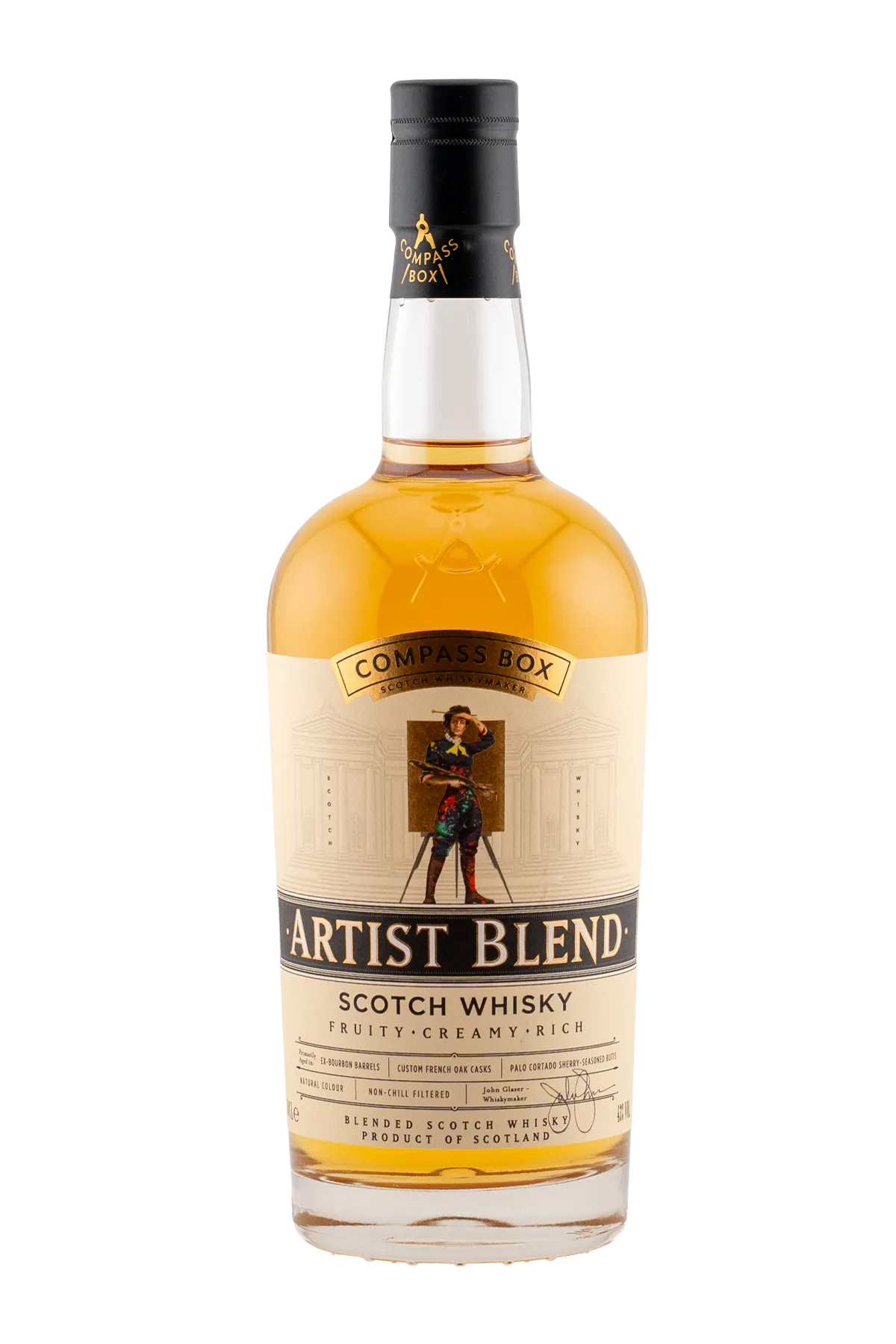 Compass Box Artist Blend Scotch Whisky 700 ml by compass box - Compare prices in UAE