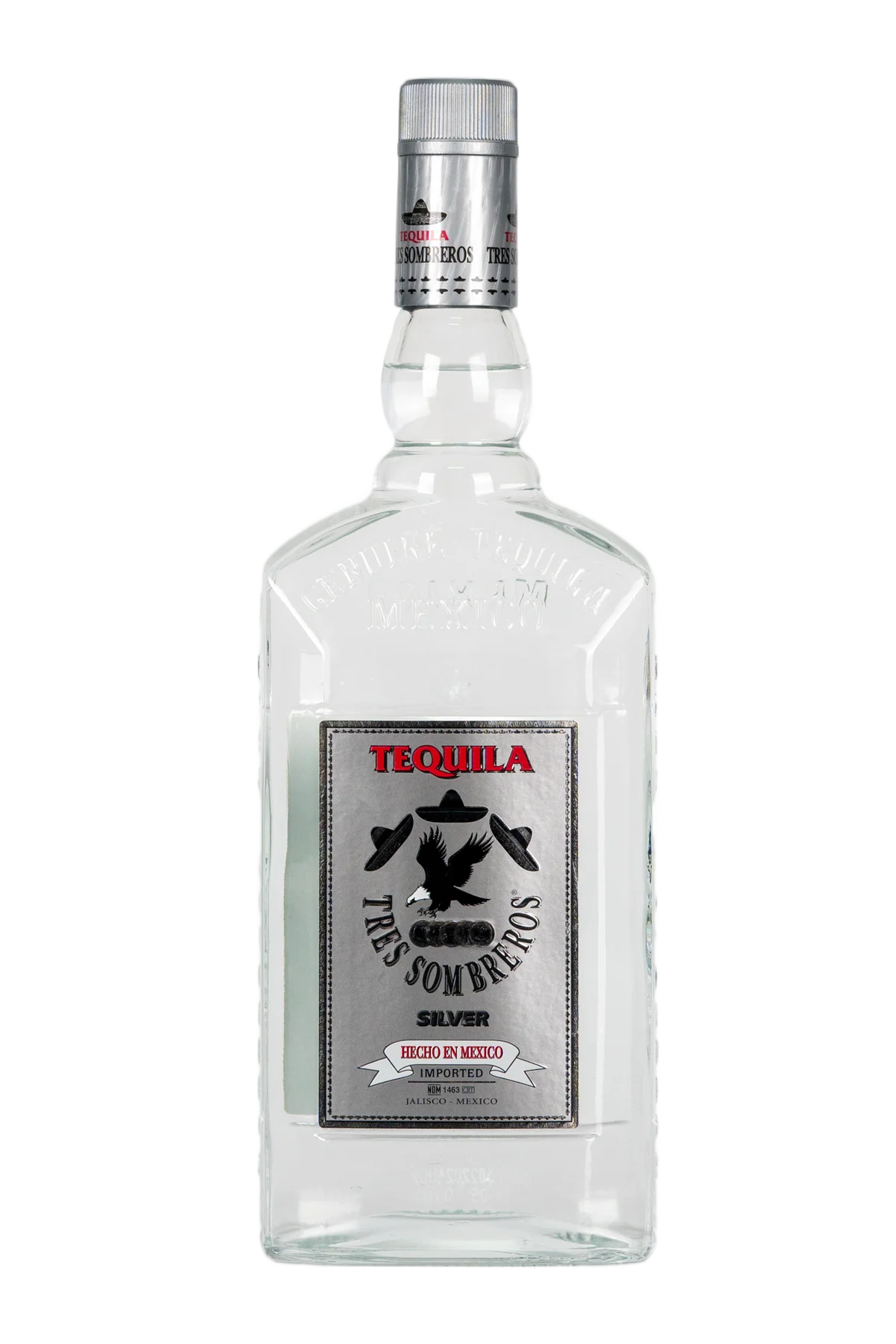 Tres Sombreros Silver Tequila 1000 ml by tres sombreros - Compare prices in UAE