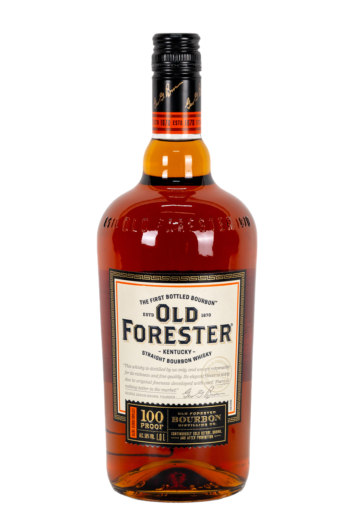 Old Forester 100 Proof Kentucky Straight Bourbon