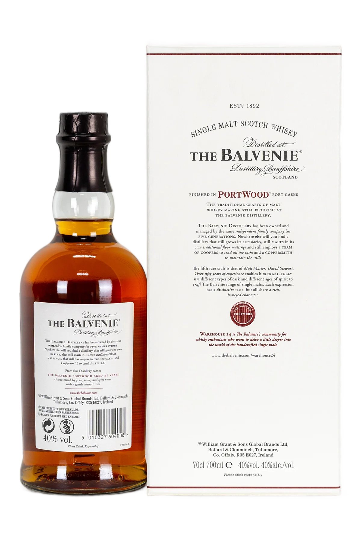 Buy Balvenie 21 Year Old Port Wood Single Malt - CityDrinks