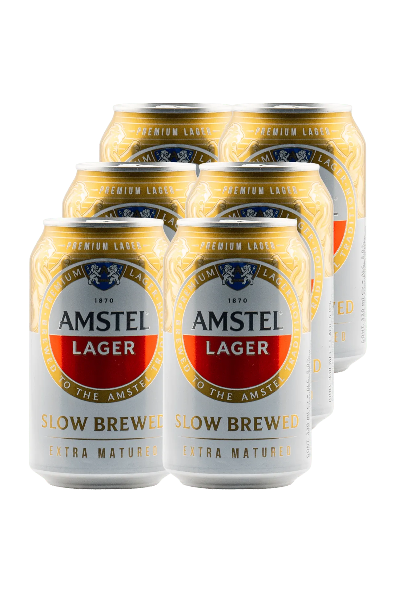Amstel Beer Can 6-pack 6 x 330ml by amstel - Compare prices in UAE