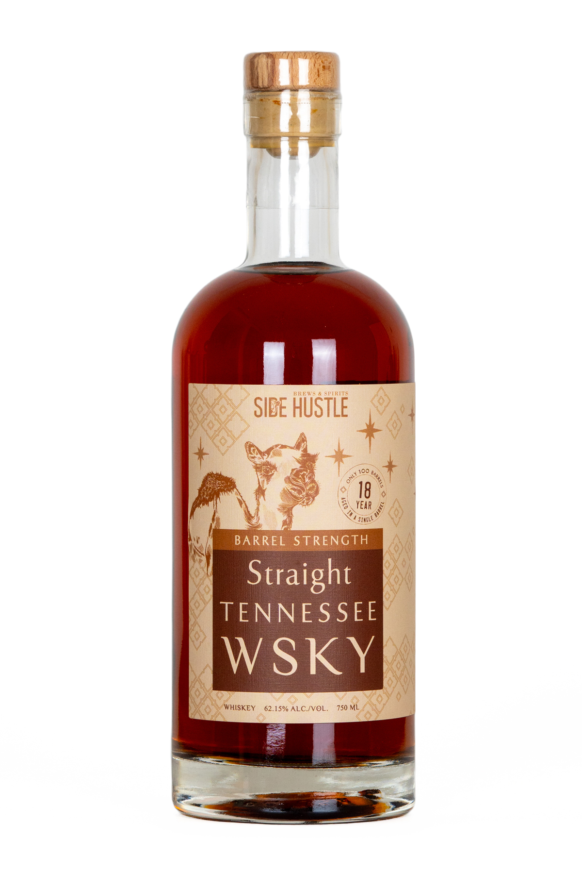 Side Hustle Tennessee Whiskey Barrel Proof