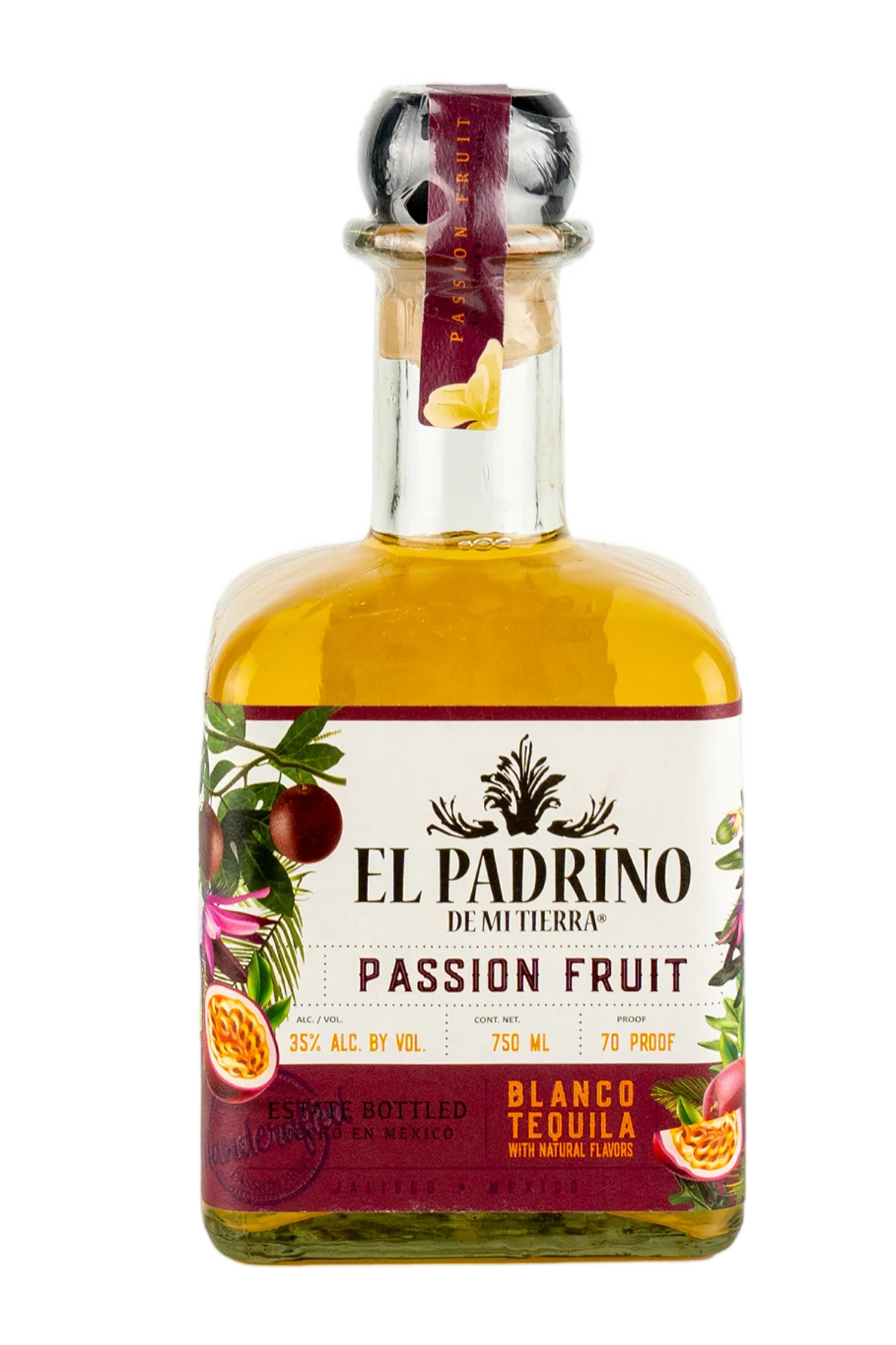 El Padrino De Mi Tierra Passion Fruit Blanco Tequila 750 ml - Compare prices in UAE