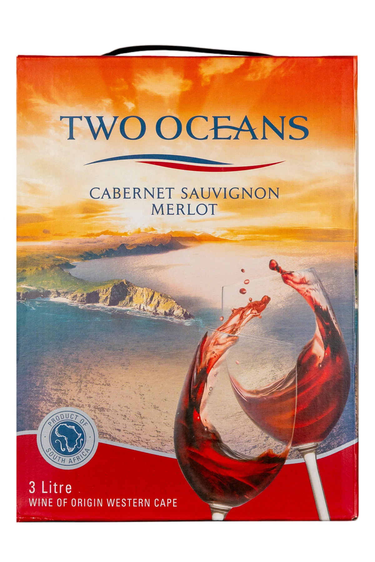 Two Oceans Cabernet Sauvignon Merlot 3-Liter Boxed Wine 3000 ml - Compare prices in UAE