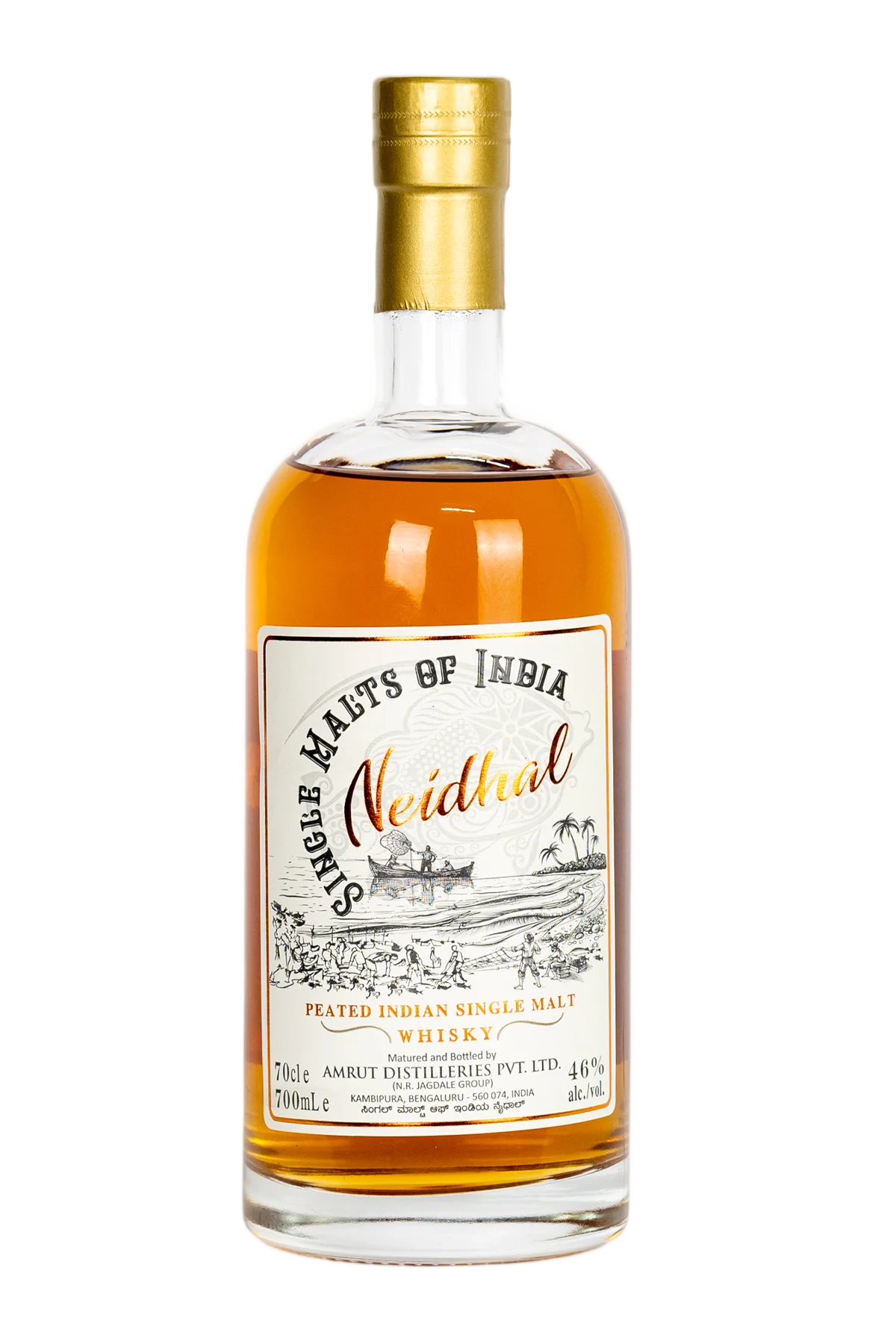 Amrut Neidhal Indian Single Malt Whisky 700 ml - Compare prices in UAE
