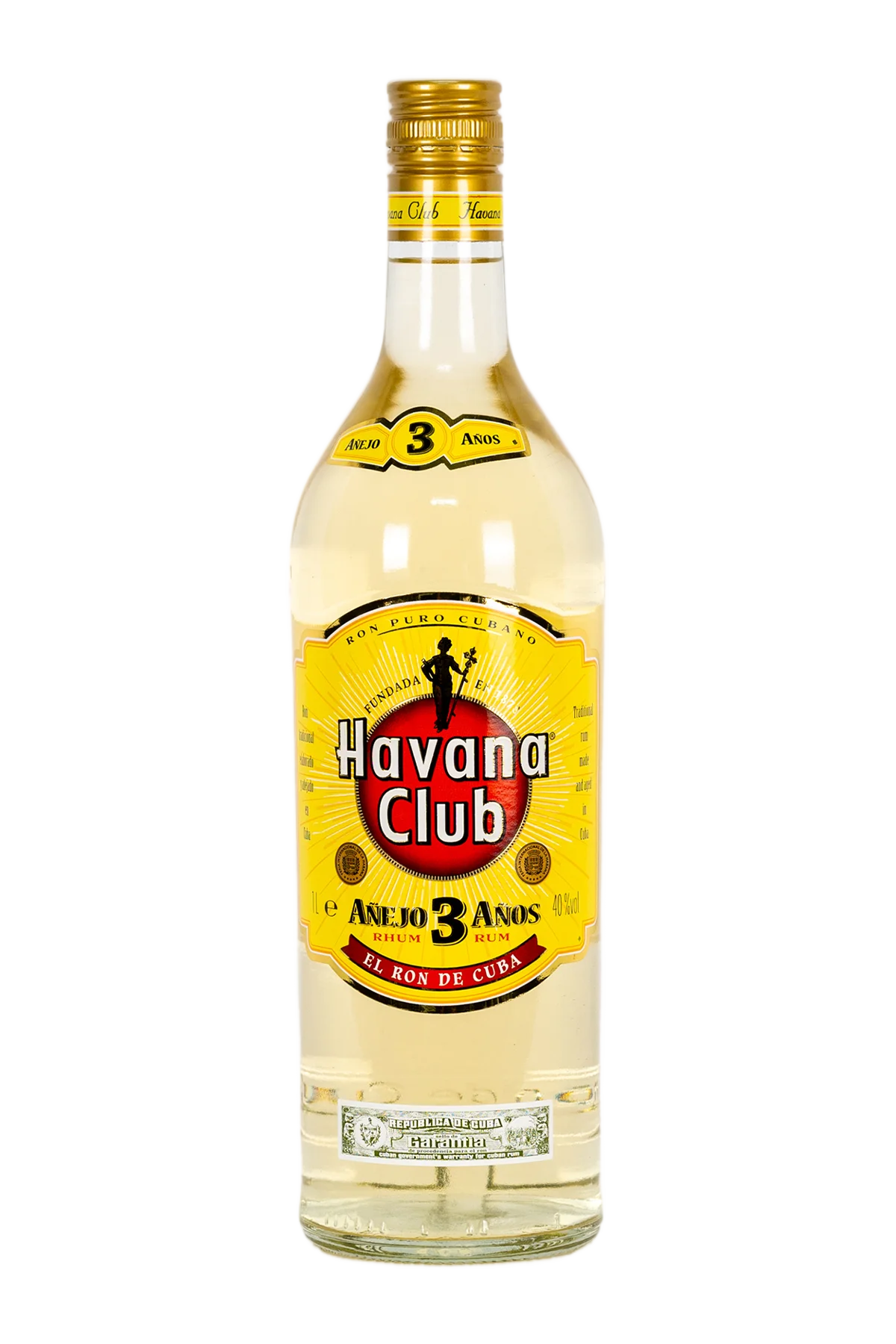 Havana Club Anejo 3Yr Rum 1L - Compare prices in UAE