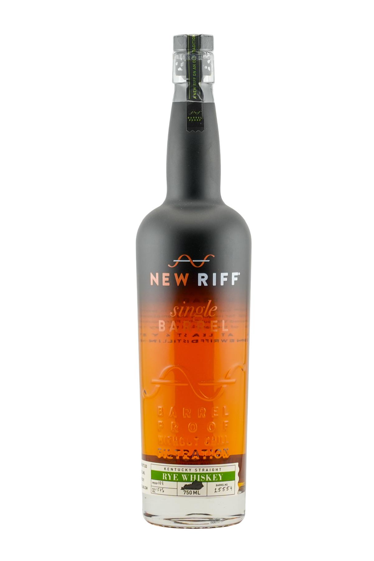New Riff Single Barrel Rye Whiskey