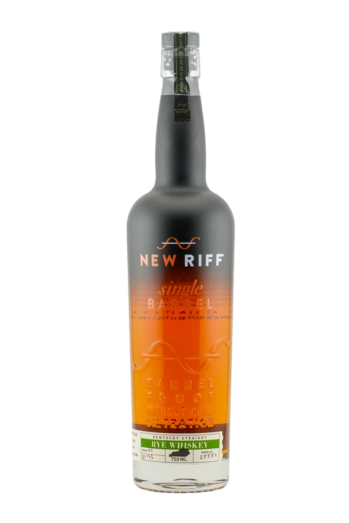 New Riff Single Barrel Rye Whiskey 750 ml - Compare prices in UAE