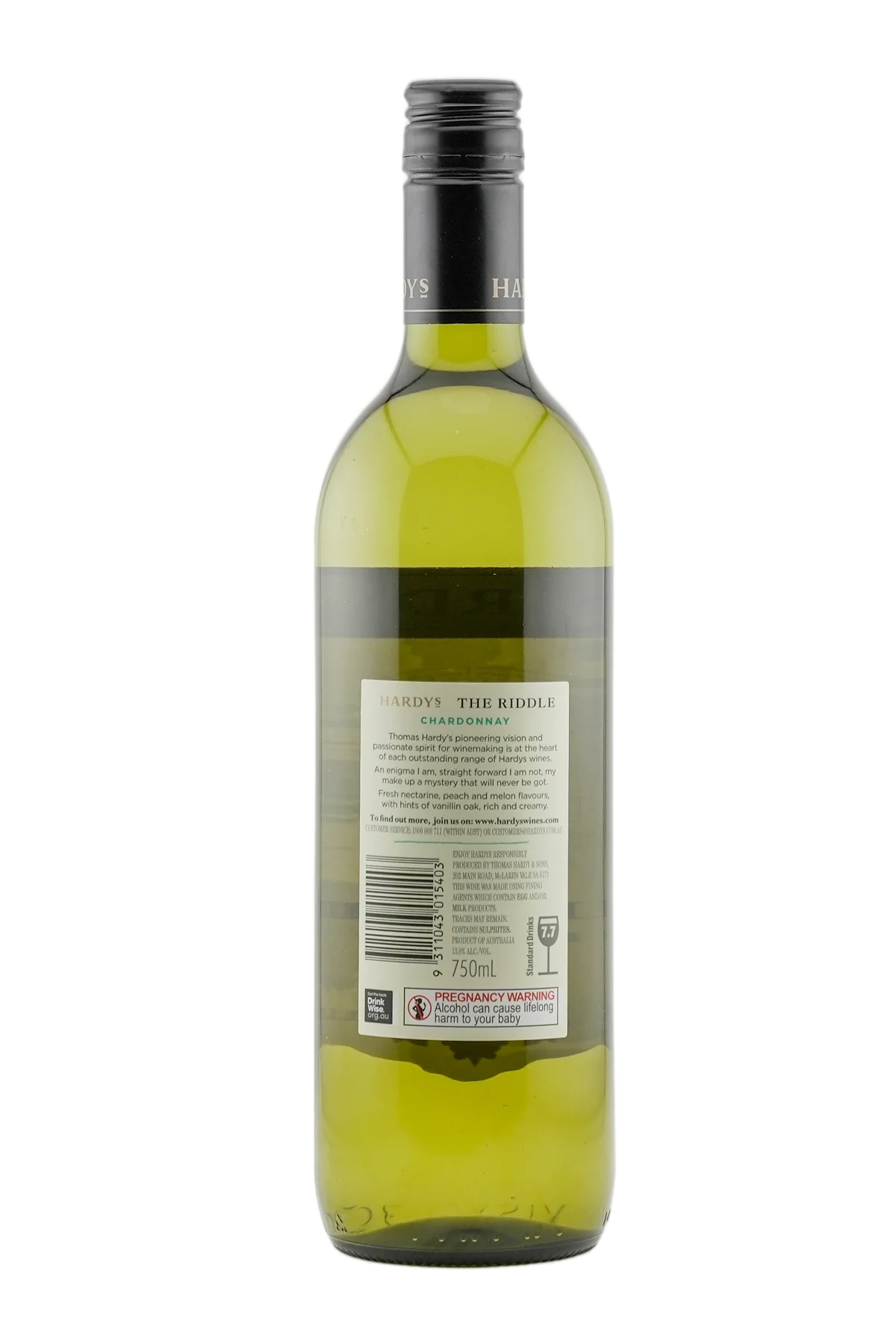 Buy Hardys The Riddle Chardonnay 2024 - CityDrinks