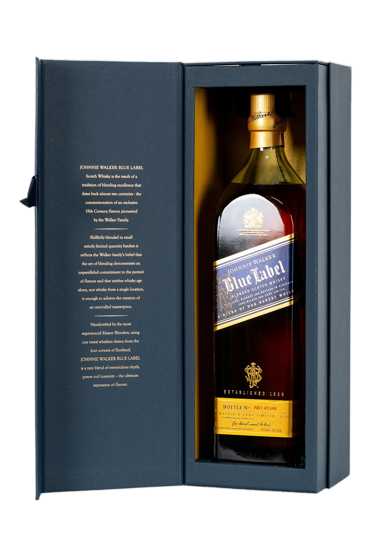 Johnnie Walker Blue Label Blended Scotch Whisky 1L by johnnie walker - Compare prices in UAE