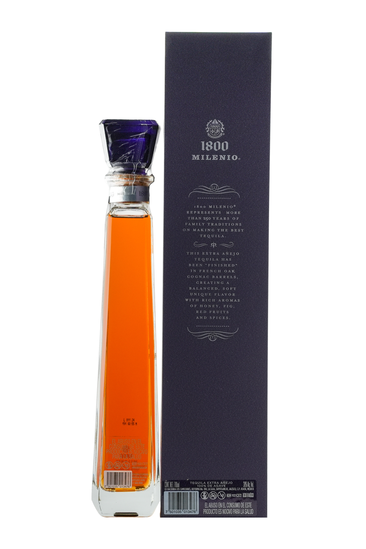 Buy 1800 Milenio Extra Añejo Tequila 750ml - CityDrinks