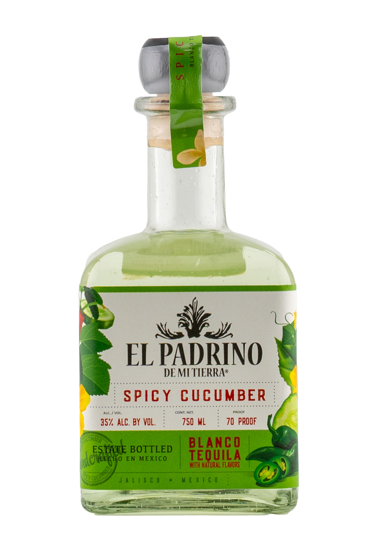 El Padrino de Mi Tierra Spicy Cucumber Blanco Tequila