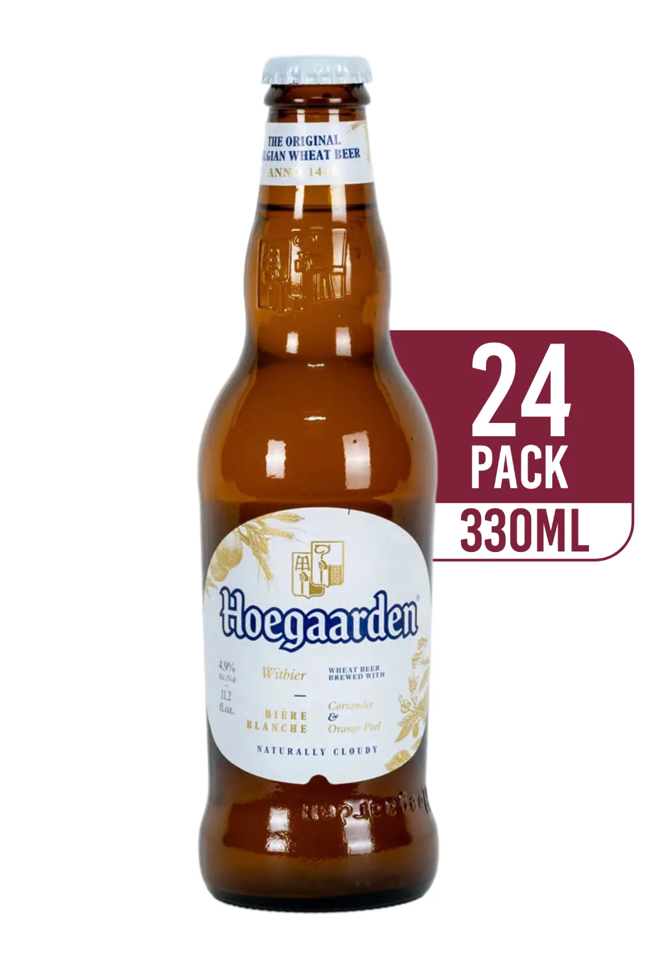Hoegaarden Blanche Witbier 24-pack 24 x 330ml by hoegaarden - Compare prices in UAE