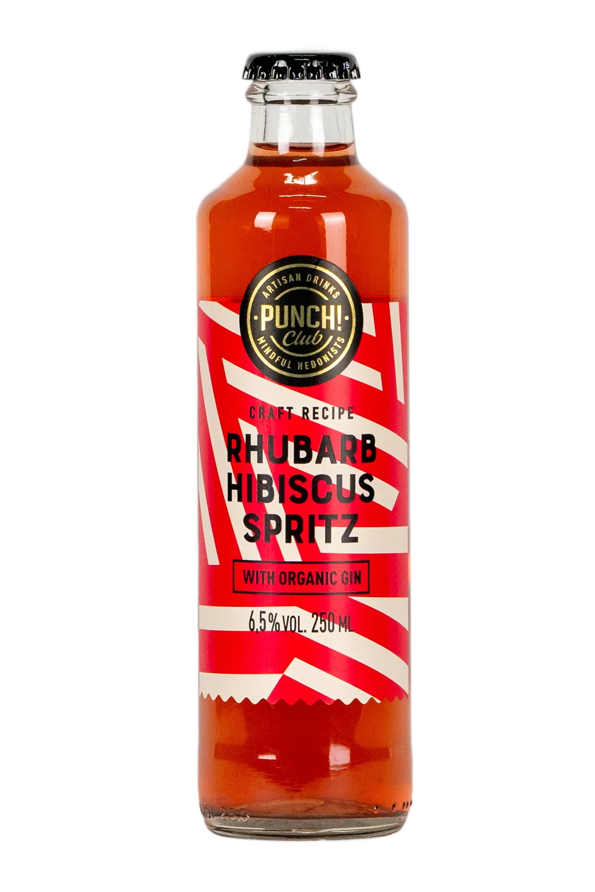 Punch Club Rhubarb Hibiscus Spritz Gin Cocktail RTD 250 ml - Compare prices in UAE