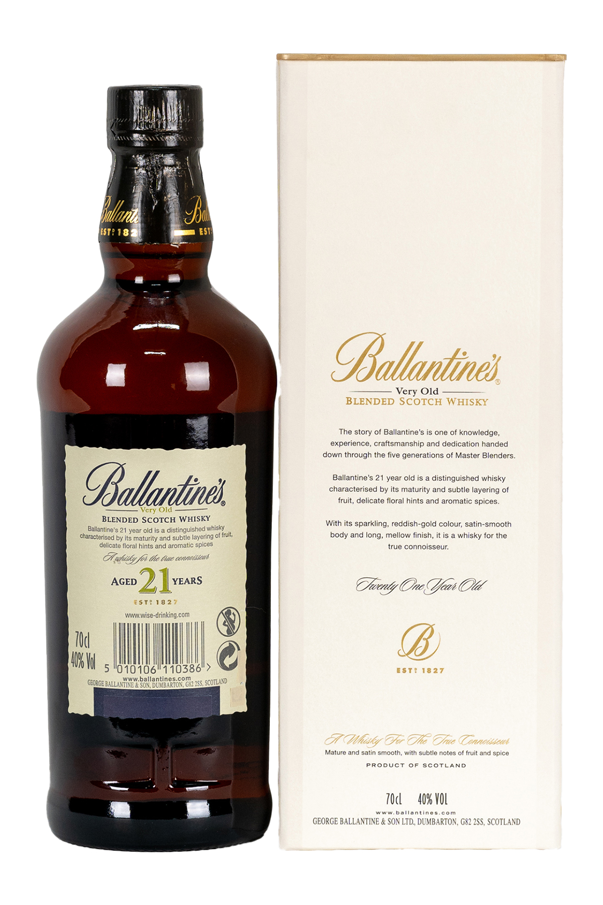 ブランデー Ballantine's 21 Blended Scotch Whisky Ballantine's 21 Year Old 700ml - Lime Liquor, Liquor Store