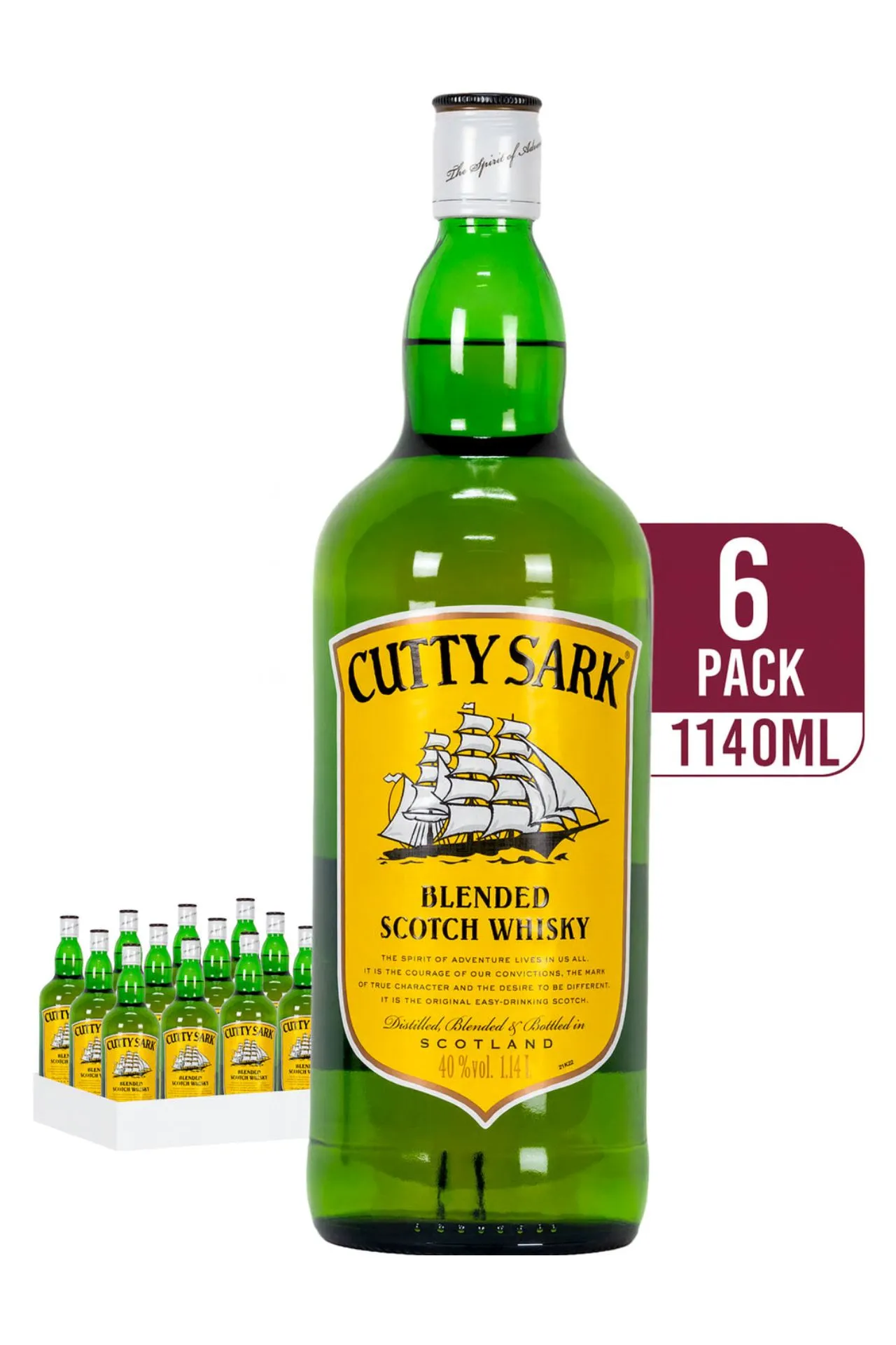 Buy Cutty Sark Blended Scotch (12-pack) - CityDrinks