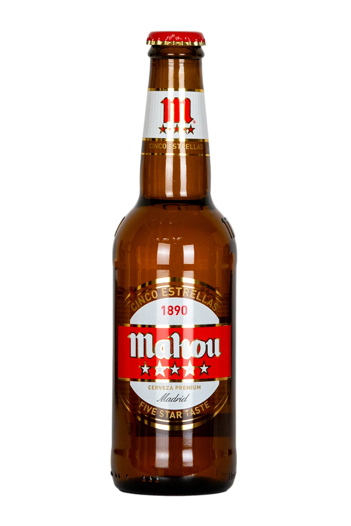 Mahou Cinco Estrellas Spanish Lager 6-Pack 6 x 330ml - Compare prices in UAE