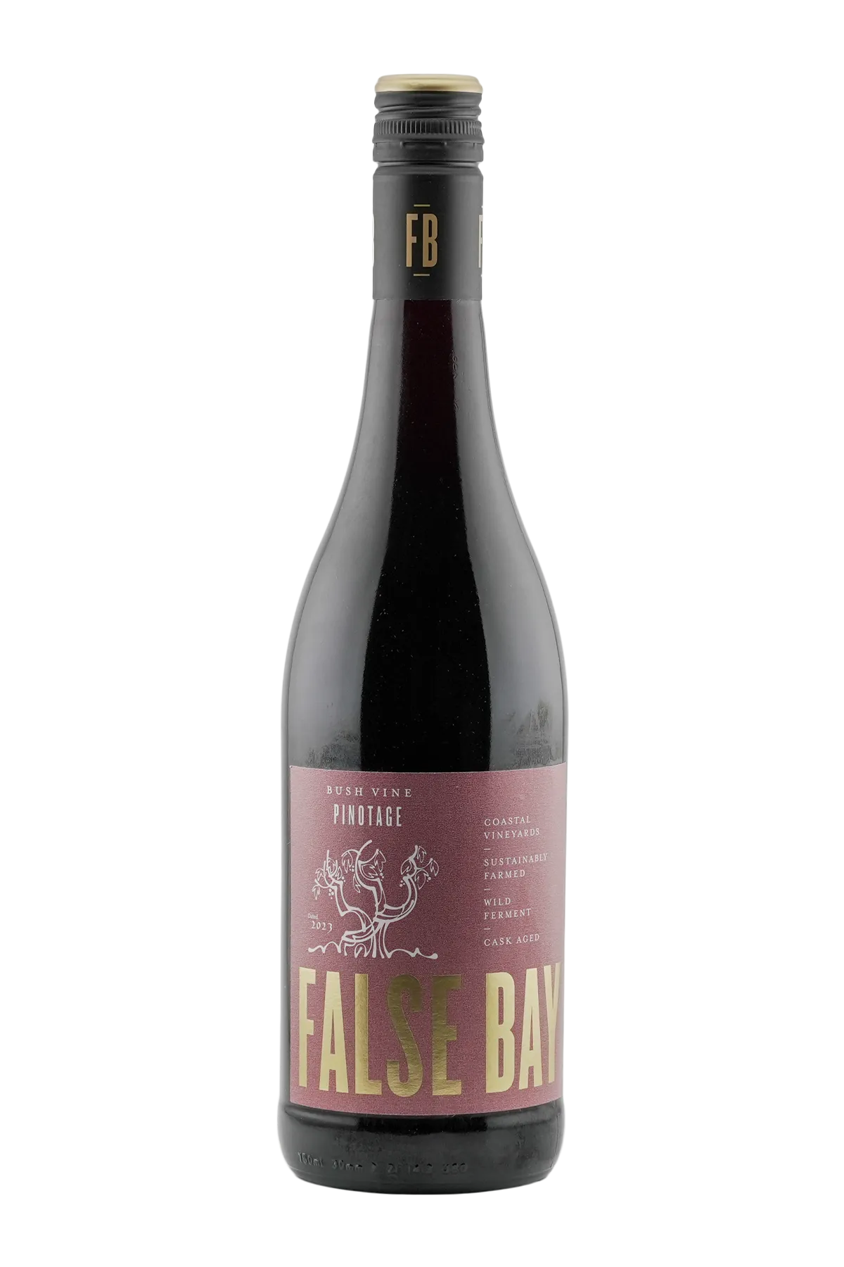 False Bay Bush Vine Pinotage 750 ml - Compare prices in UAE