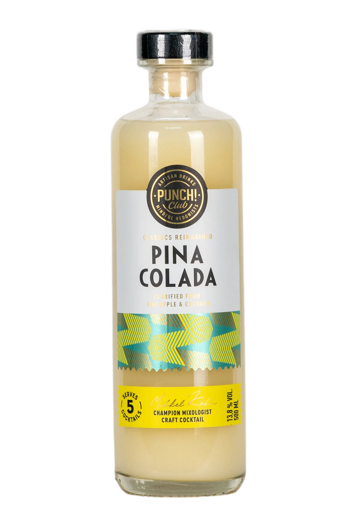 Punch Club Pina Colada Rum Cocktail RTS 500 ml - Compare prices in UAE