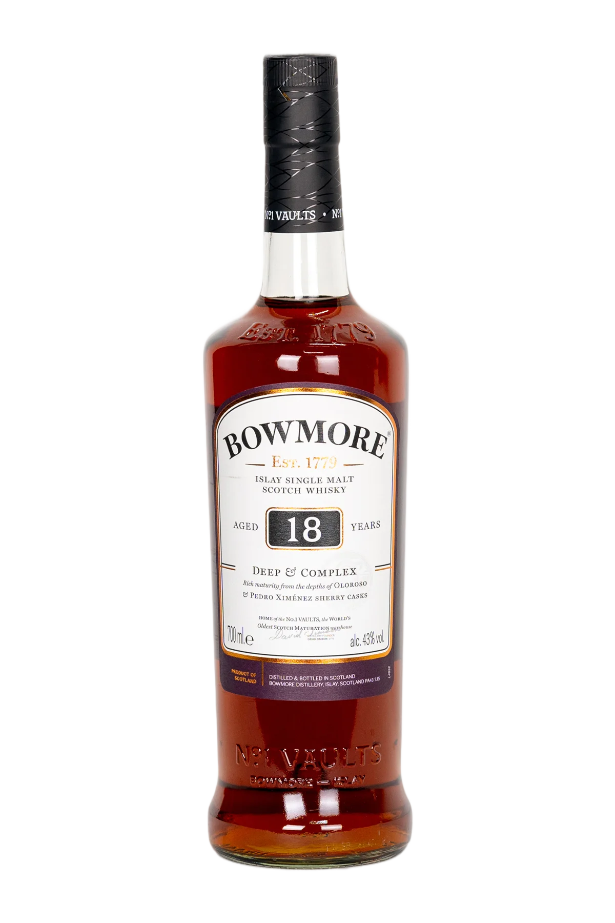 Bowmore 18 Year Old Single Malt 700 ml - Compare prices in UAE