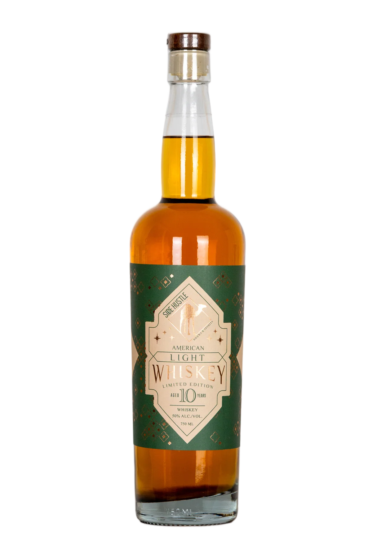 Side Hustle 10 Year Old American Light Whiskey 750 ml by side hustle - Compare prices in UAE