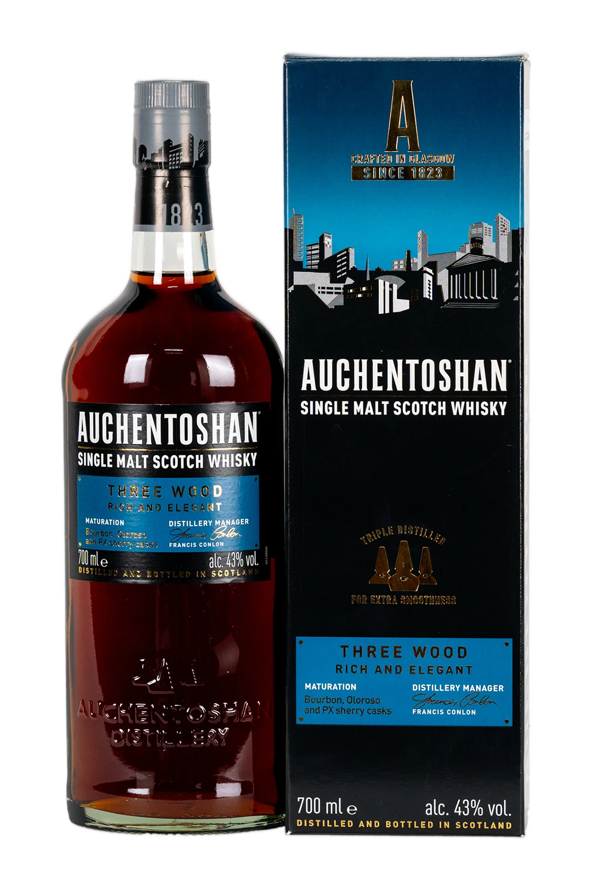 Auchentoshan Three Wood 700ML by auchentoshan - Compare prices in UAE