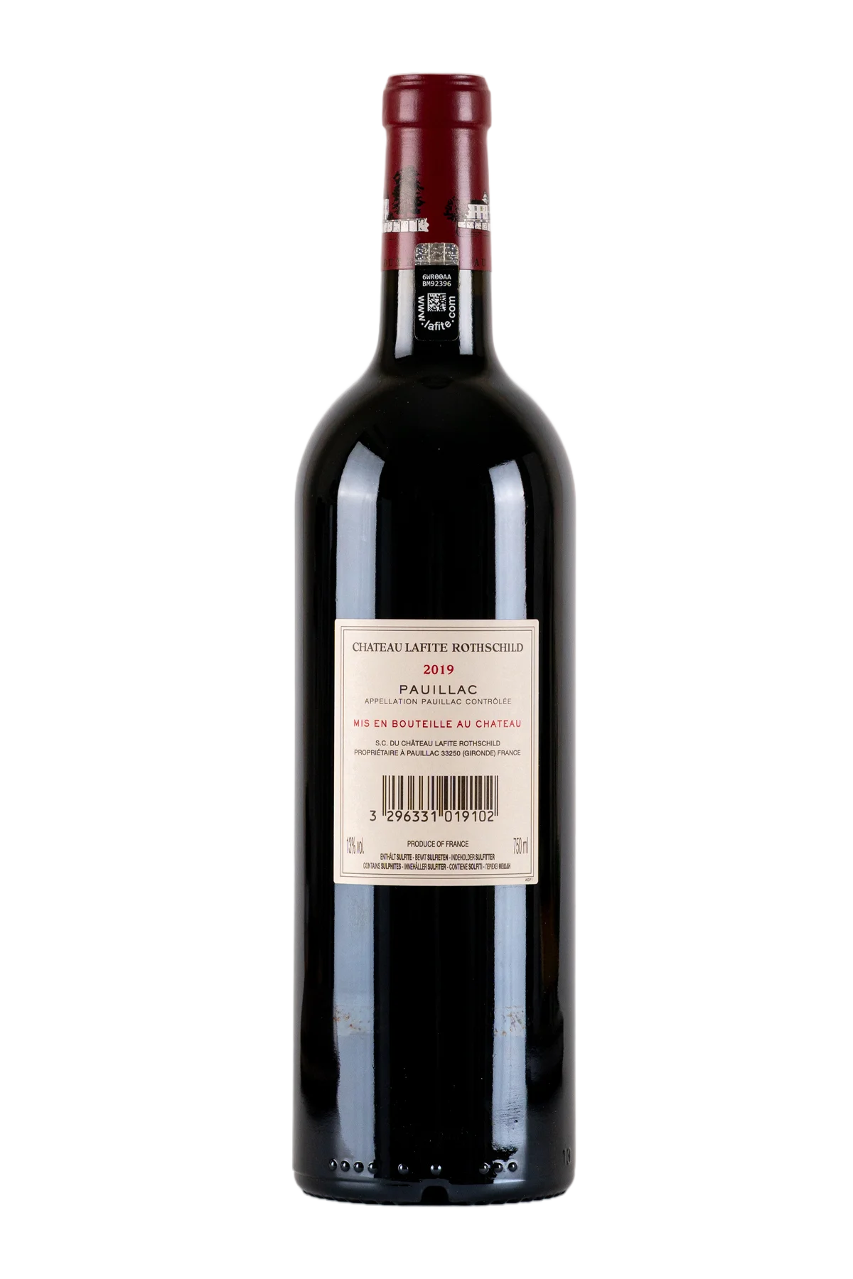 Chateau Lafite Rothschild 2019 ポイヤック 箱あり 2019 Chateau