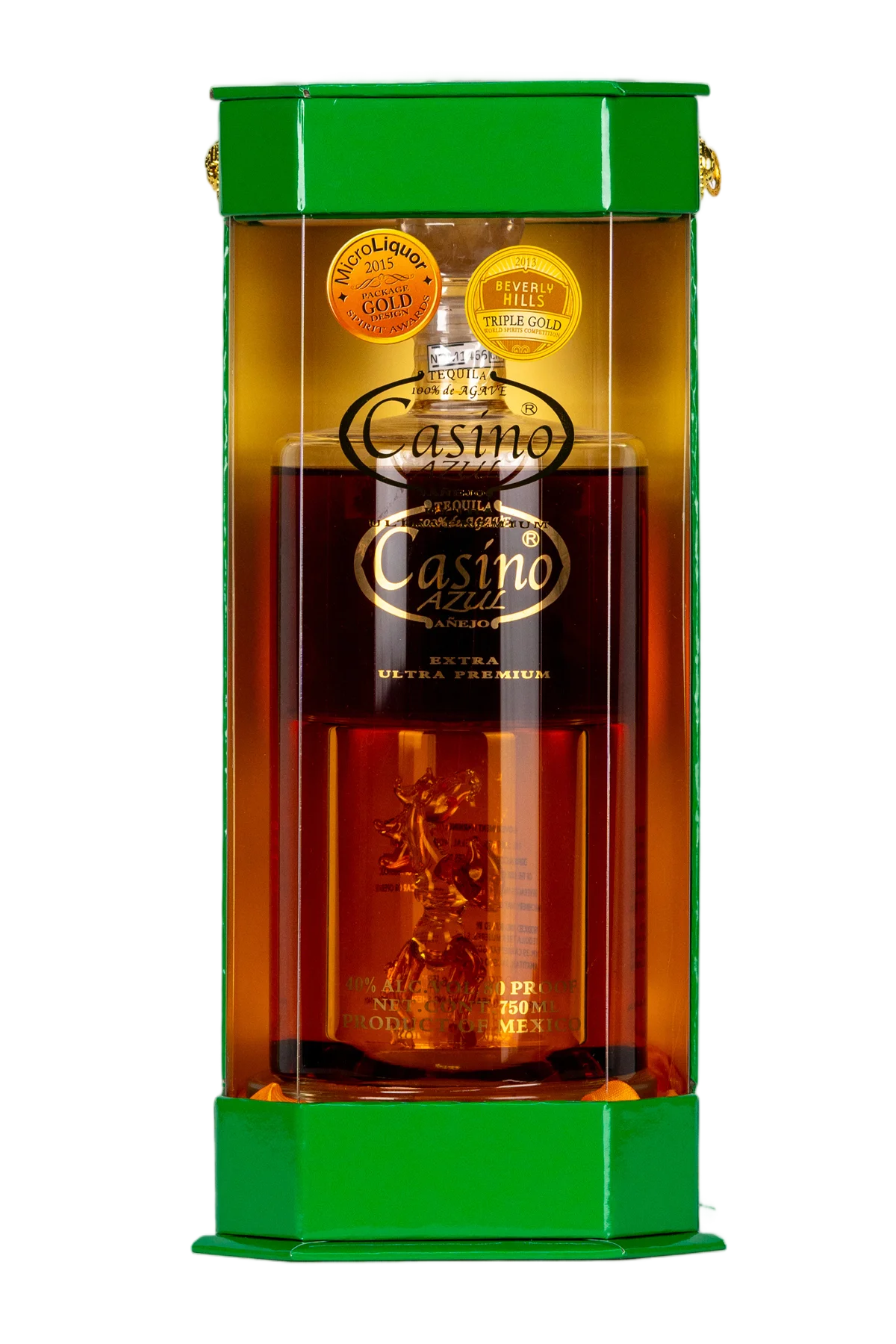 Casino Azul Tequila Extra Aejo 750 ml - Compare prices in UAE