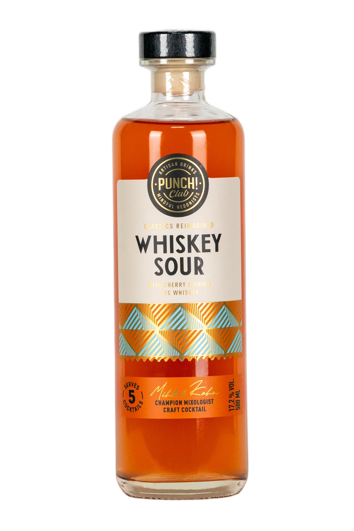 Punch Club Whiskey Sour Cocktail RTS 500 ml - Compare prices in UAE