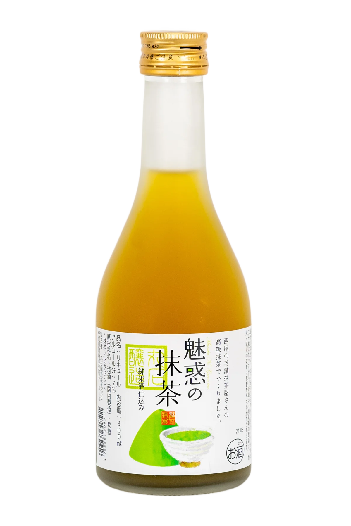 Maruishi Miwaku No Matcha Green Tea Sake 300 ml - Compare prices in UAE