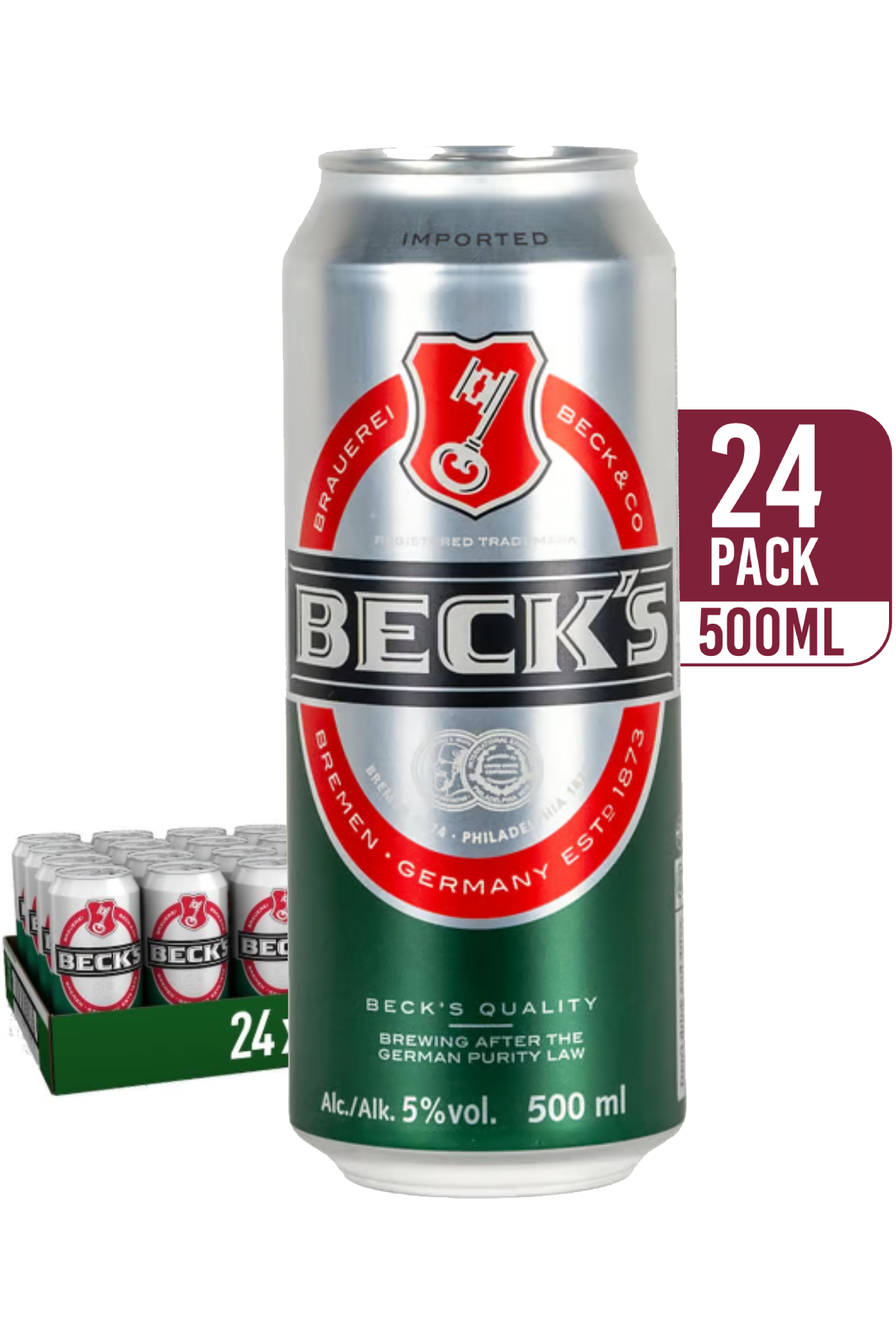 Beck's German Pilsner Can (24-pack)