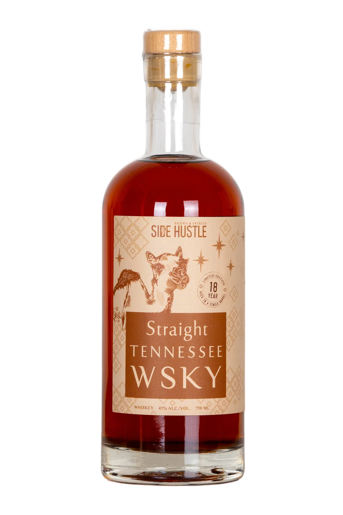 Side Hustle 18 Year Old Tennessee Whiskey 750 ml by side hustle - Compare prices in UAE