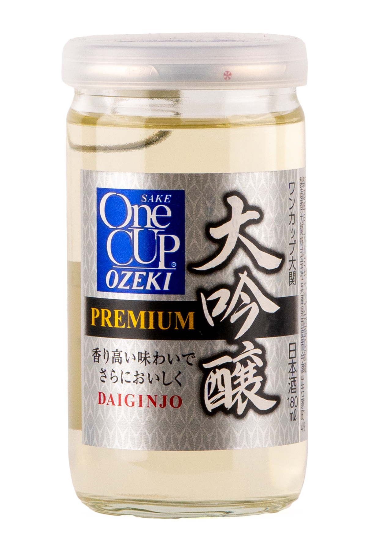 Ozeki One Cup Mini Daiginjyo Sake