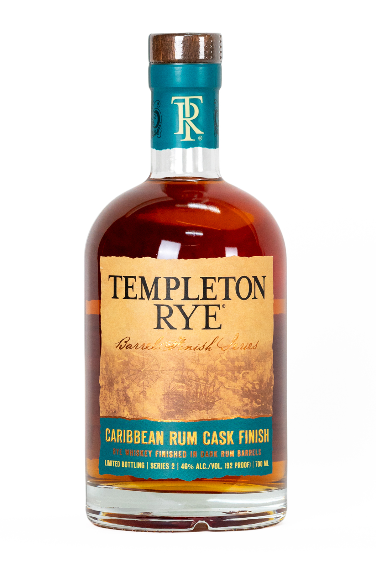 Templeton Rye Caribbean Rum Cask Rye Whiskey
