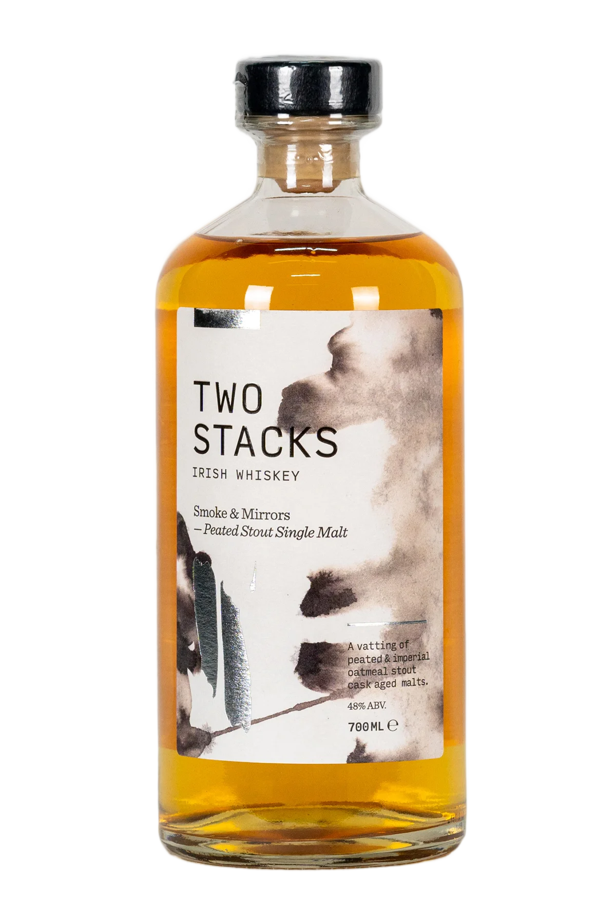 Two Stacks Smoke & Mirrors Peated Stout Single Malt 700 ml by two stacks - Compare prices in UAE