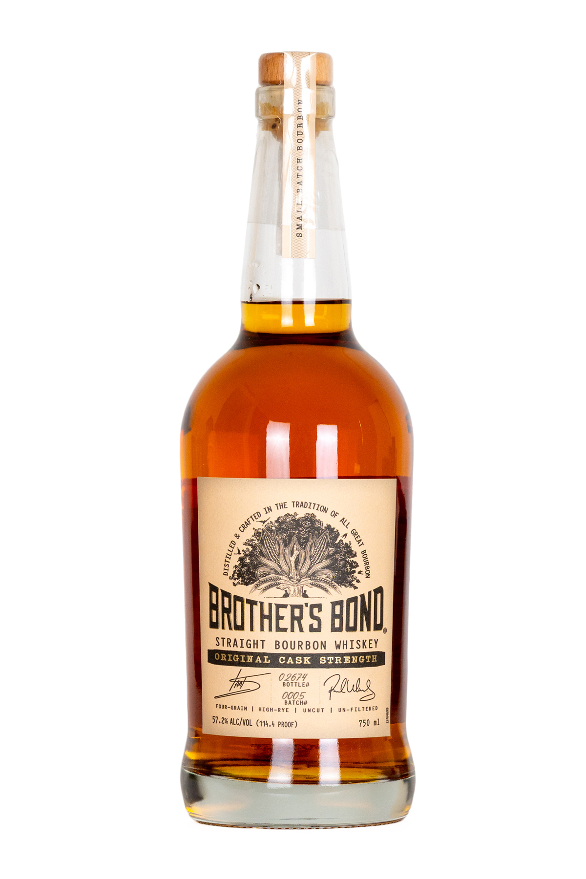 Brother's Bond Original Cask Strength Bourbon