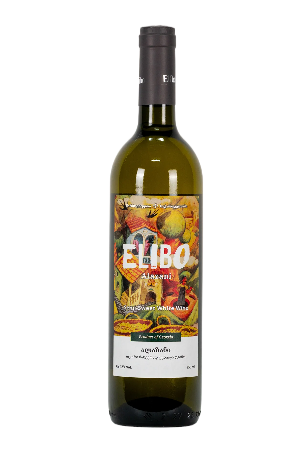 Elibo Alazani Semi Sweet White 750 ml by elibo - Compare prices in UAE