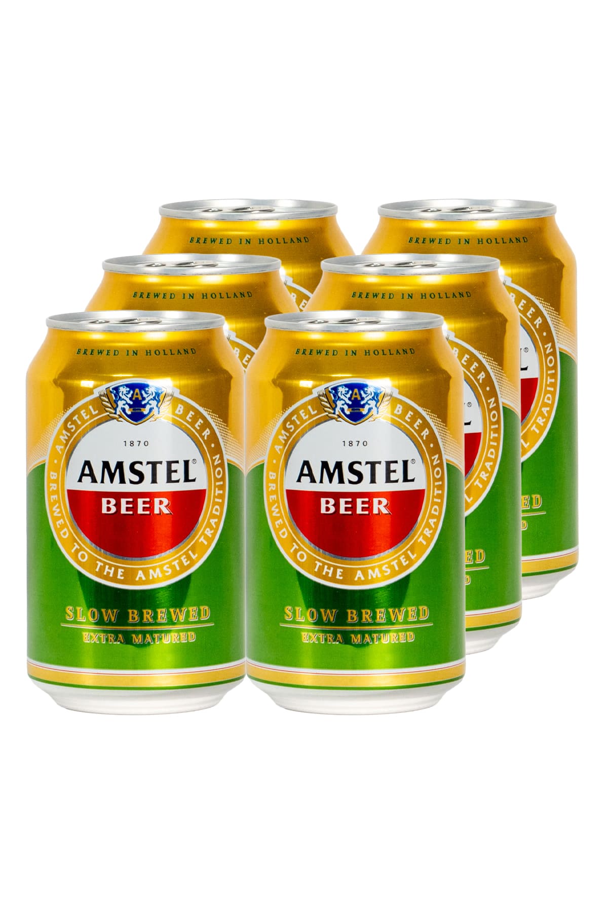 Amstel Beer Can (6-pack)