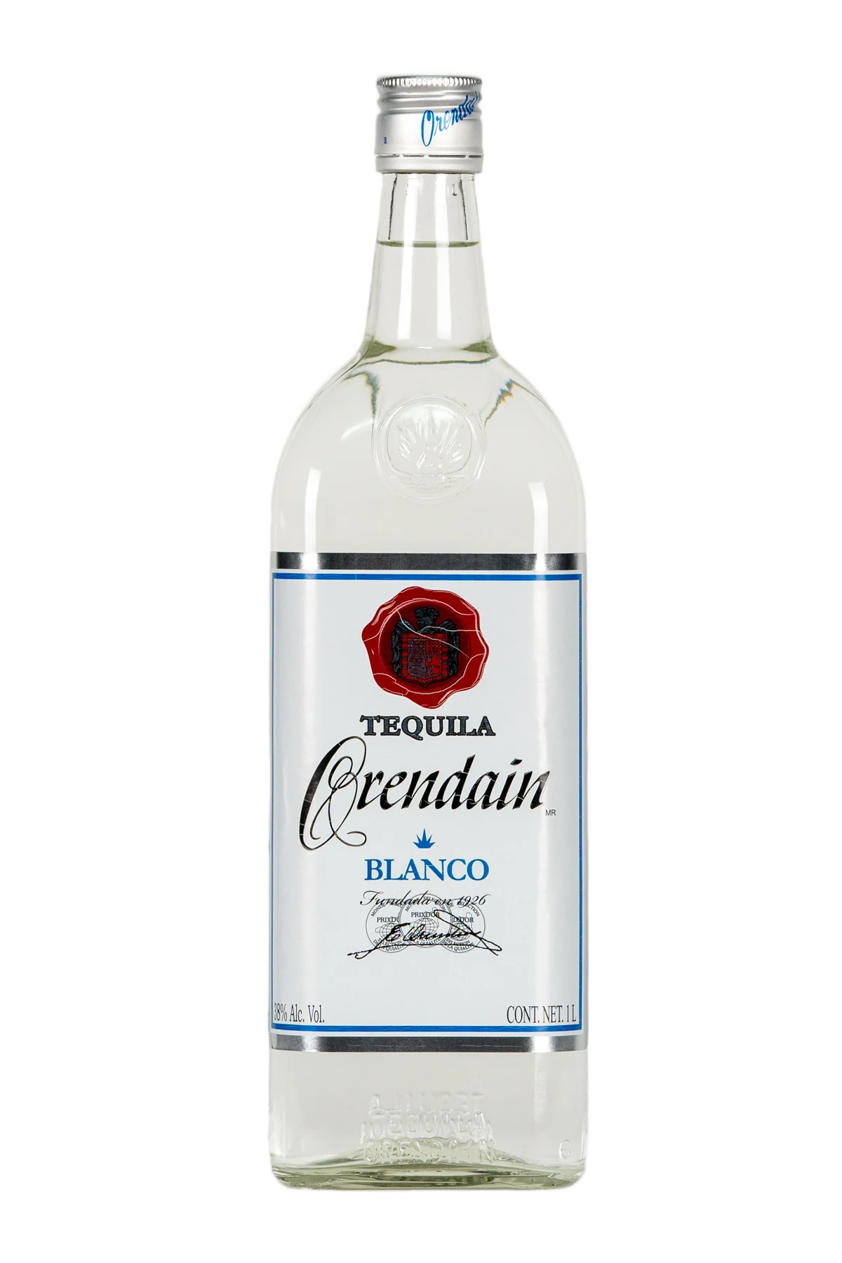 Orendain Tequila Blanco 1000 ml - Compare prices in UAE