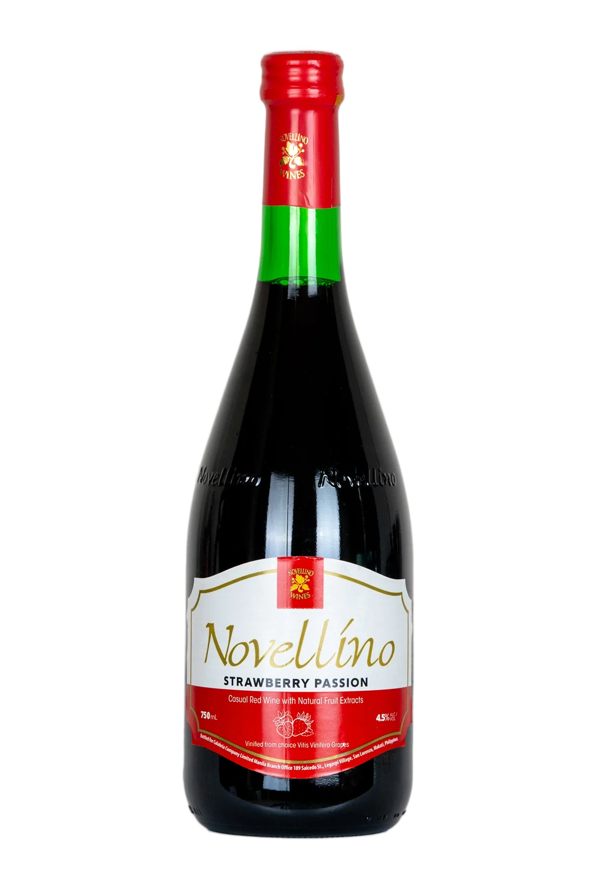 Novellino Strawberry Passion Light Red Wine 750 ml by novellino - Compare prices in UAE